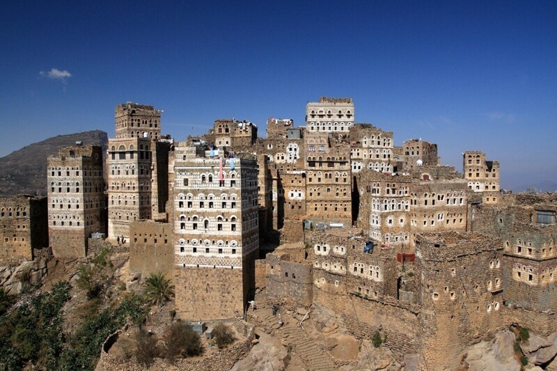 Йемен: города и деревни на камне Ближний Восток,Йемен,пустыня