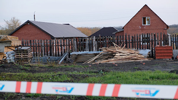 Дом в поселке Ивашевка Сызранского района Самарской области, где произошло убийство бывшего начальника полиции Сызрани, заместителя начальника штаба ГУМВД Самарской области Андрея Гошта и членов его семьи