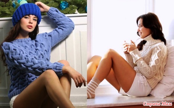 А мы вяжем и думаем, а модно? А носят? Сомневаемся... А зря, модно всё! вязание,женские хобби,рукоделие,своими руками,умелые руки