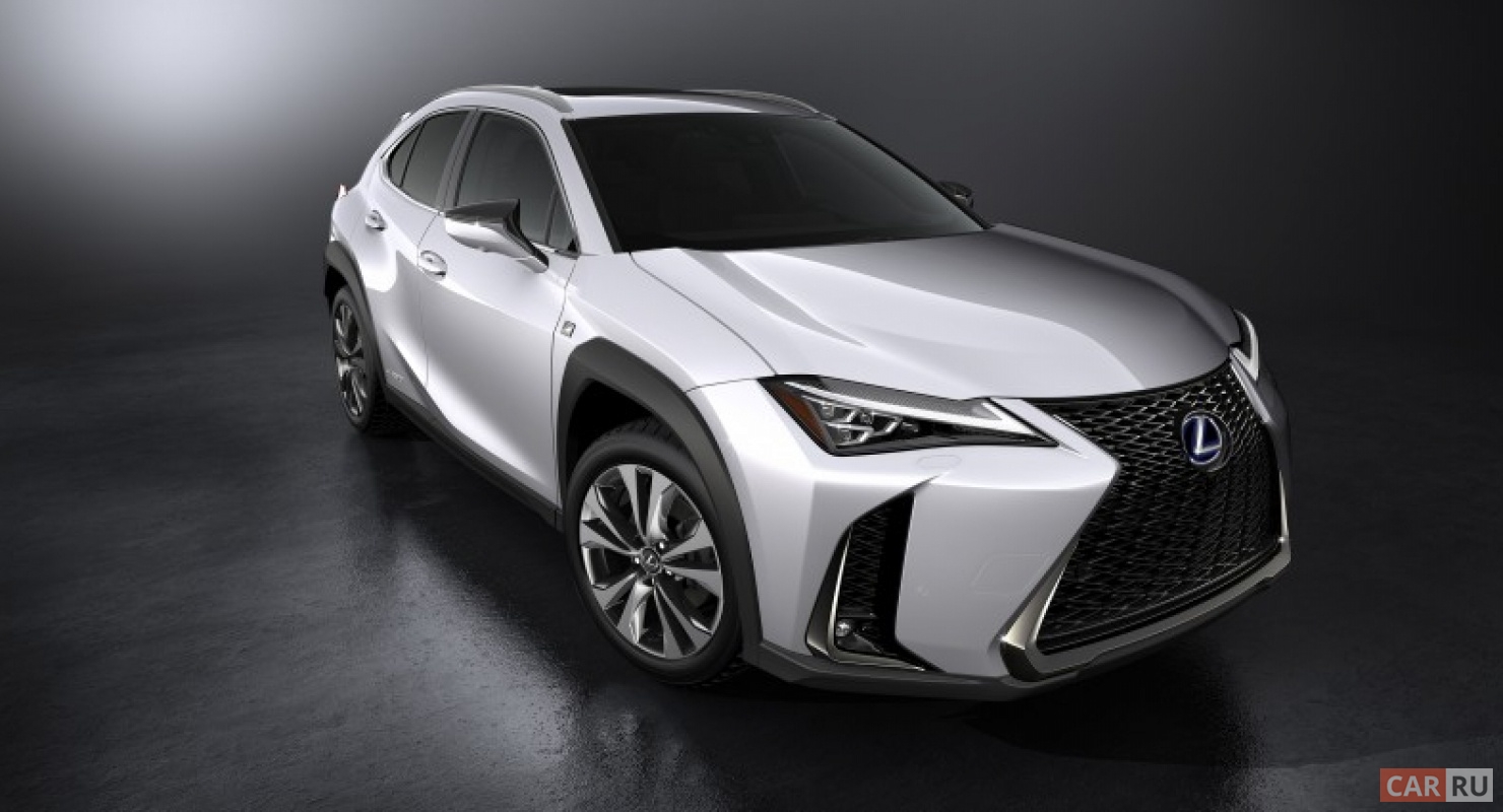 Lexus UX 300e получил бумажную модель в масштабе 1:10
