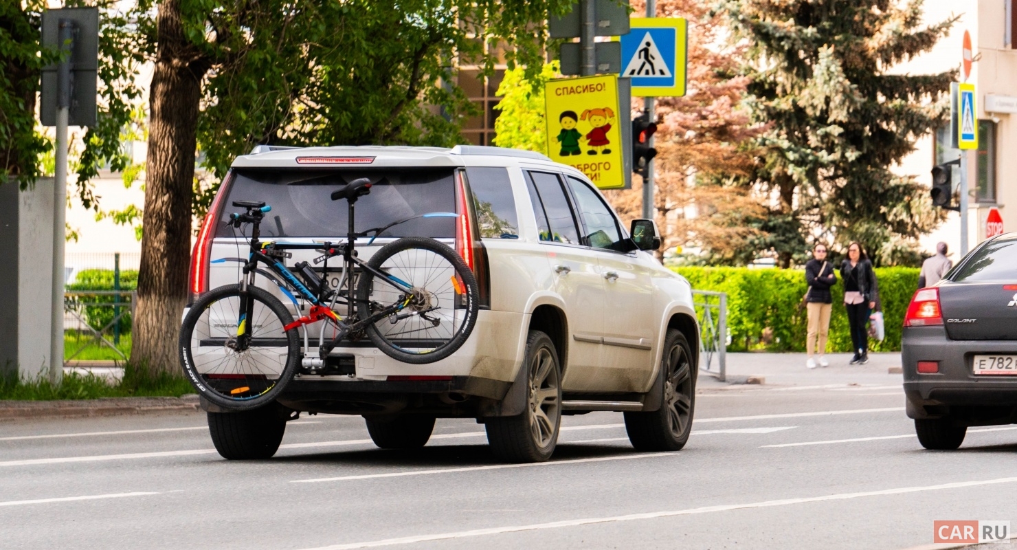 Как за перевозку велосипеда можно лишиться водительского удостоверения Автомобили