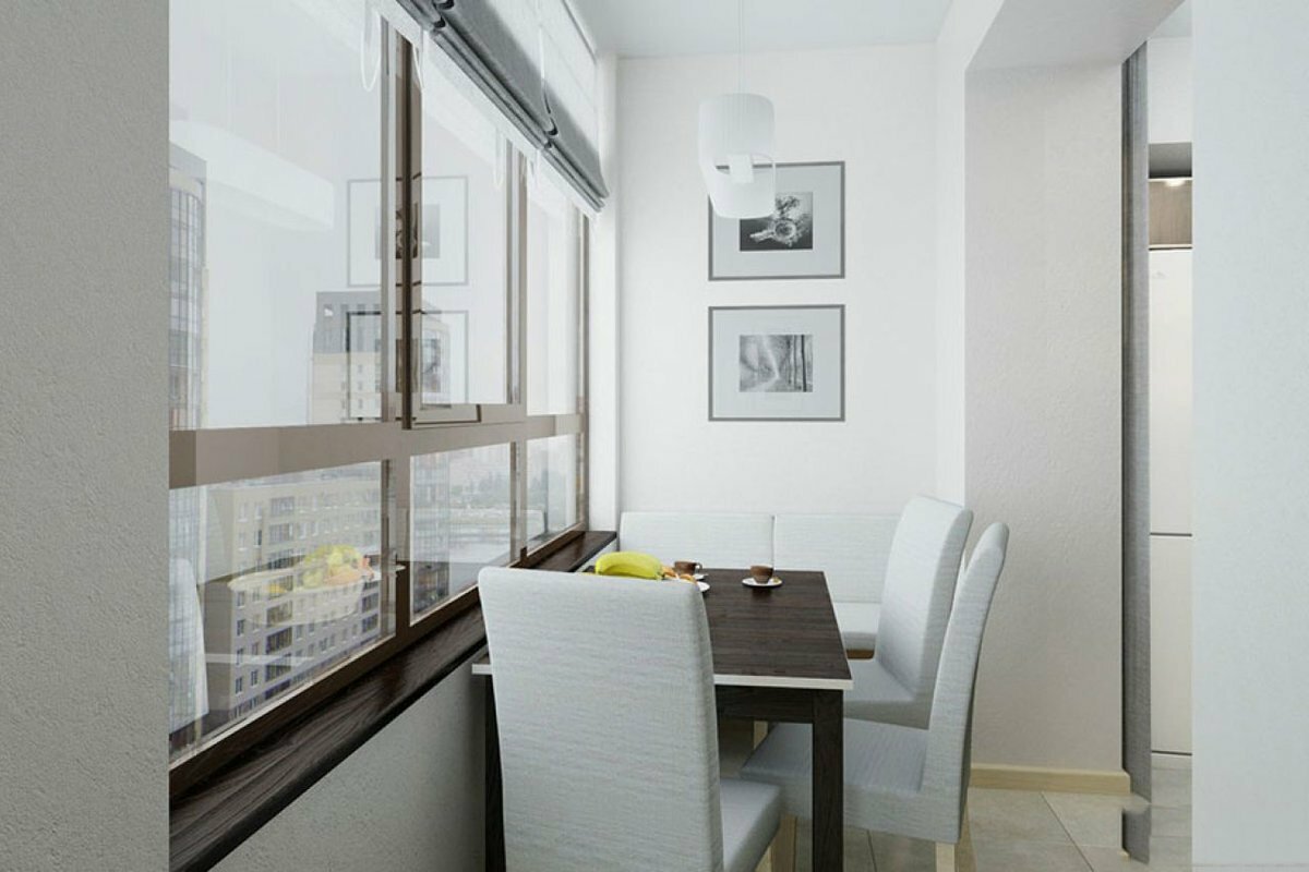 В современных квартирах довольно просторные лоджии, площадь которых каждый владелец стремится использовать функционально.-7