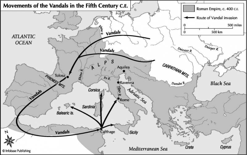 Вандалы. Путь к славе и гибели Вандалы. Путь к славе и гибели история