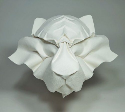 Впечатляющие оригами, созданные в технике мокрого складывания вдохновляемся,оригами,творчество
