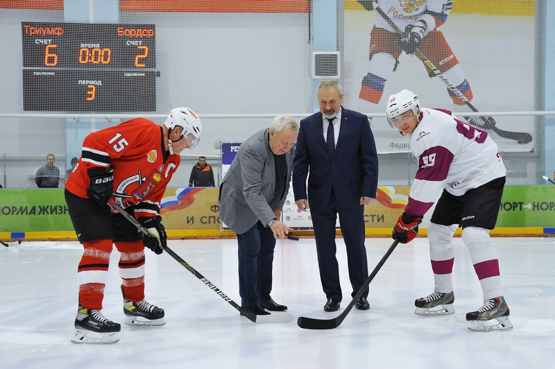 Региональный хоккейный турнир «Кубок памяти С.С. Козырева» прошёл в Рязани во второй раз
