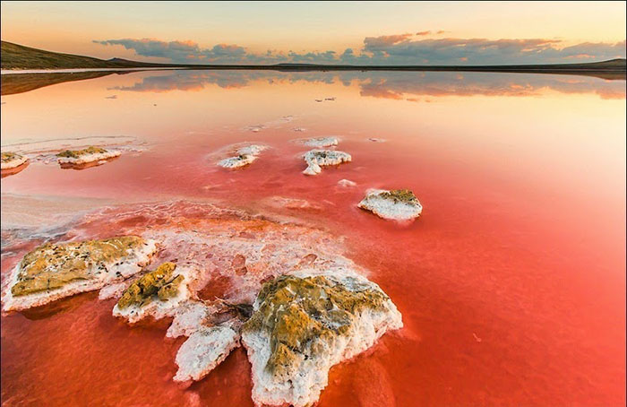 Великолепие крымского «гнилого моря» 25 фотографий озера Сиваш интересное