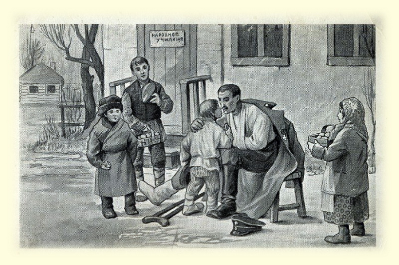 Пасхальная ночь. Из письма солдата. Пасхальная ночь. Из письма солдата. история,россия