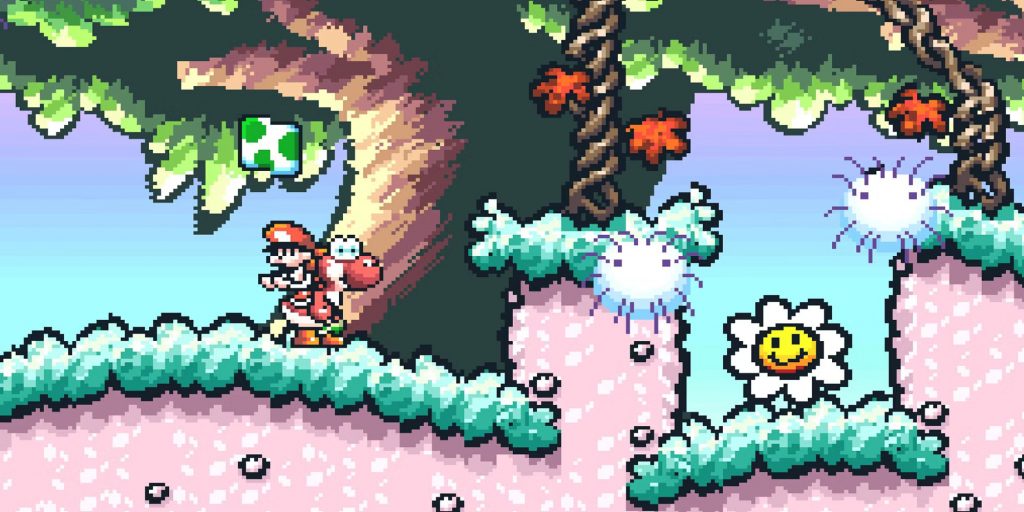 Touch Fuzzy, Get Dizzy - Super Mario World 2: Yoshi's Island