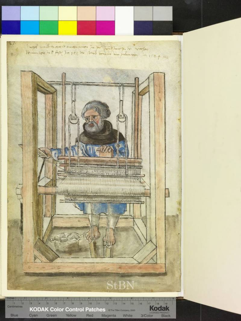 Трудолюбивое Средневековье: ткачи и красильщики история