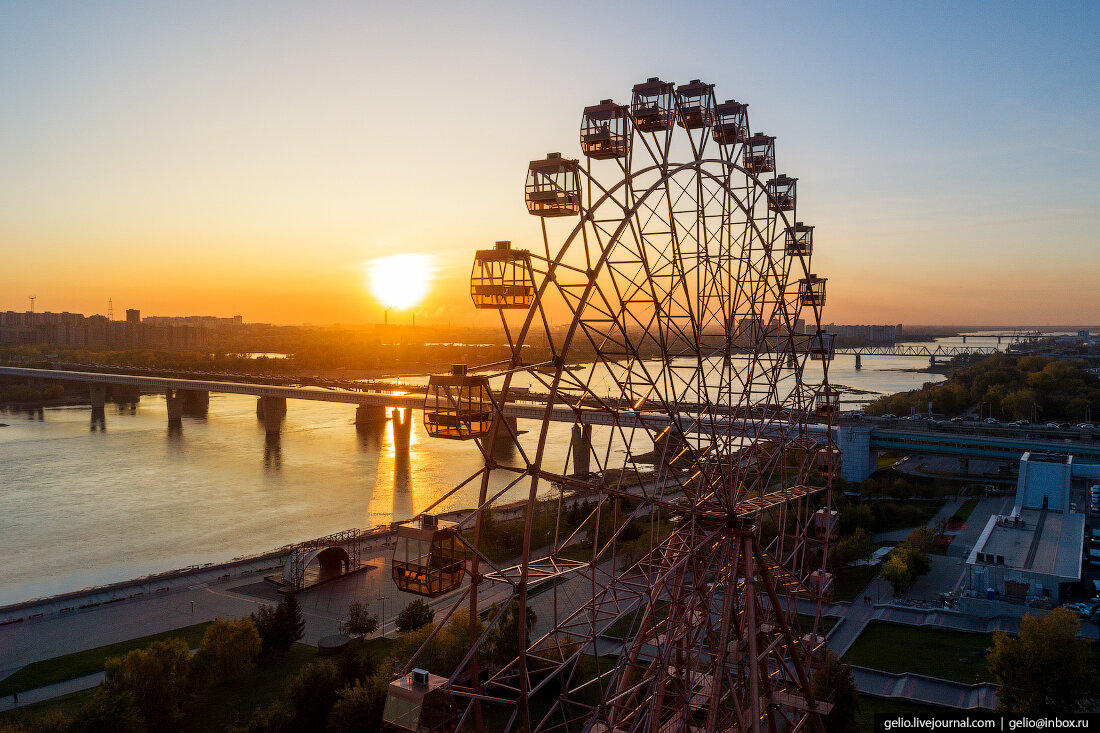 самые красивые места новосибирска для