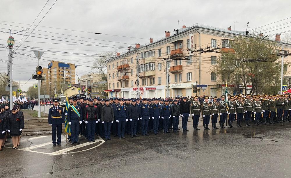 Иркутский гарнизон. Парад пограничников в Иркутске сегодня.