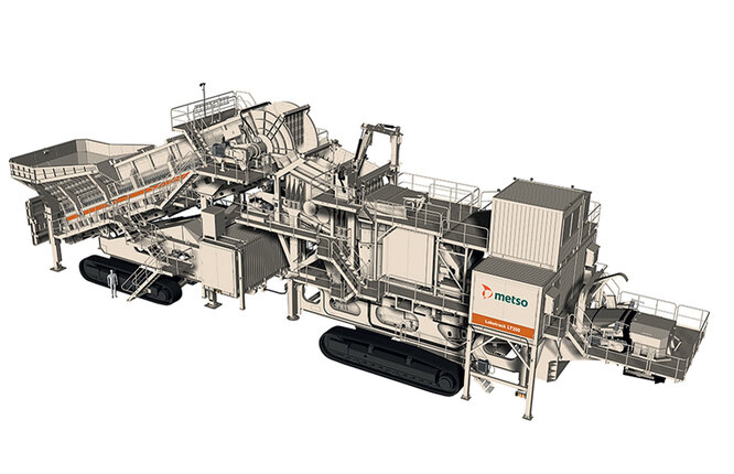 Мобильная дробилка Metso Lokotrack LT200