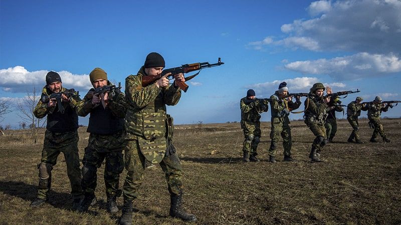 МВД ЛНР: под Волчеяровкой взята в плен группа белорусских националистов Армия