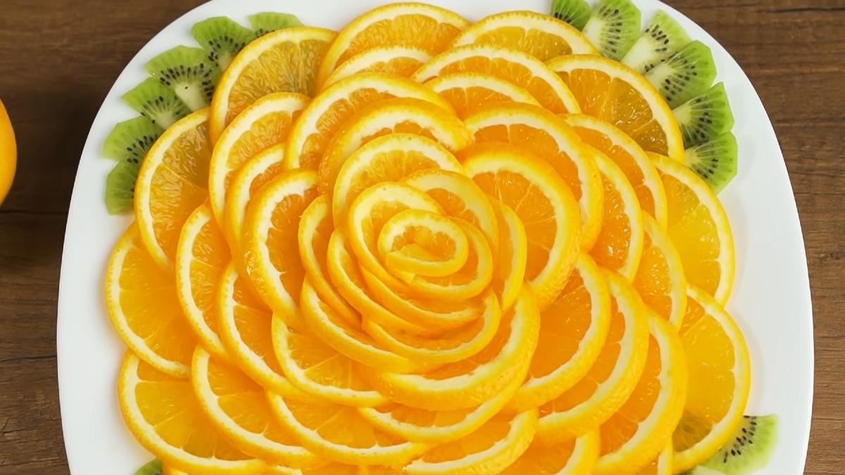 Фруктовая тарелка с цитрусовыми: 5 идей для красивой подачи десерты,кулинария
