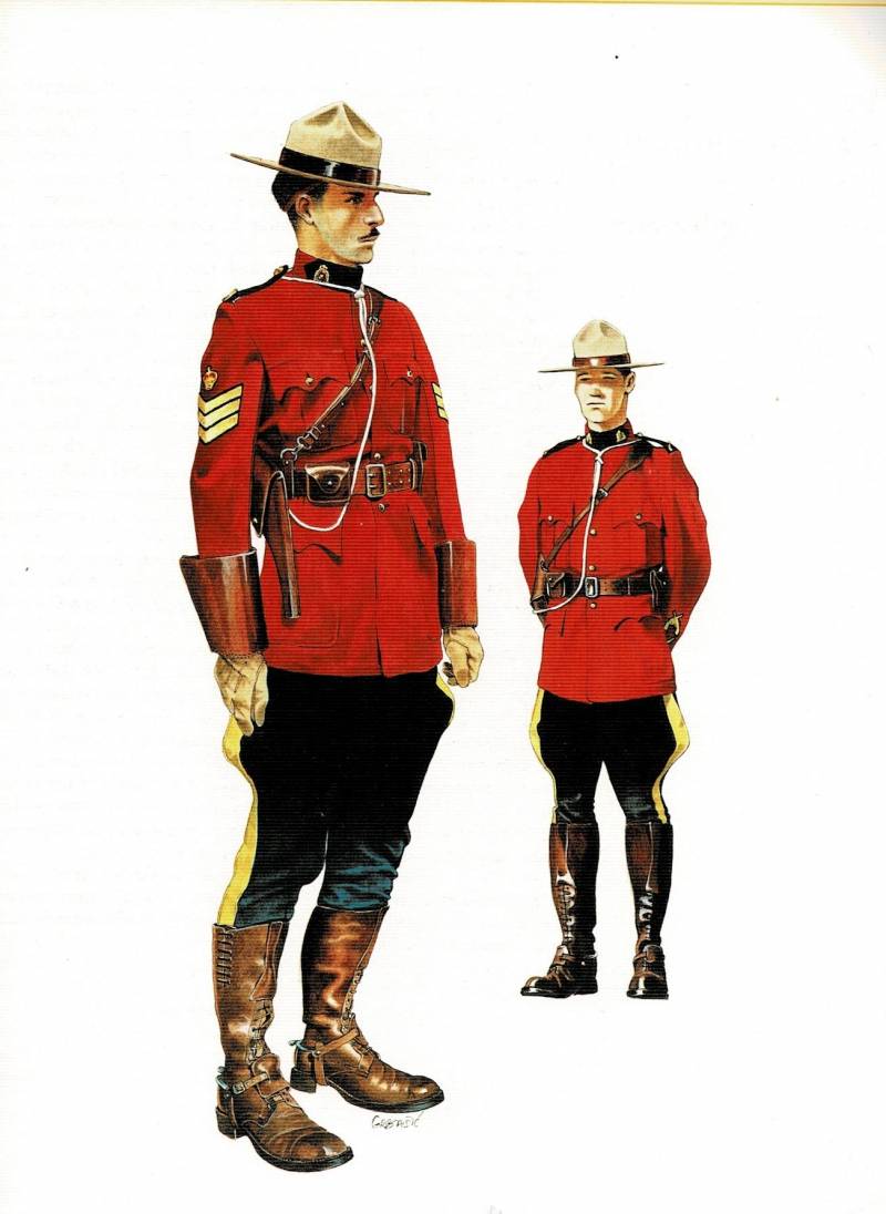 «Маунти» – красномундирная полиция Канады история