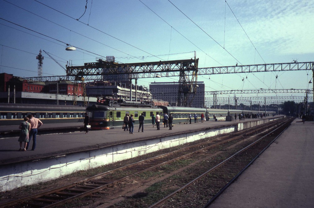 1982 год. Казанский вокзал.