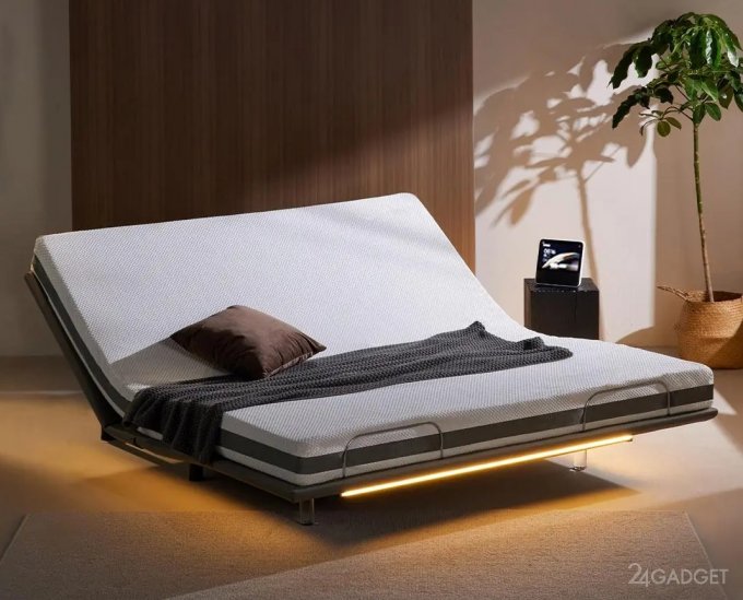 Xiaomi представила умную кровать с режимом невесомости xiaomi,бытовая техника,гаджеты,кровать,техника,технологии,умная кровать,электроника