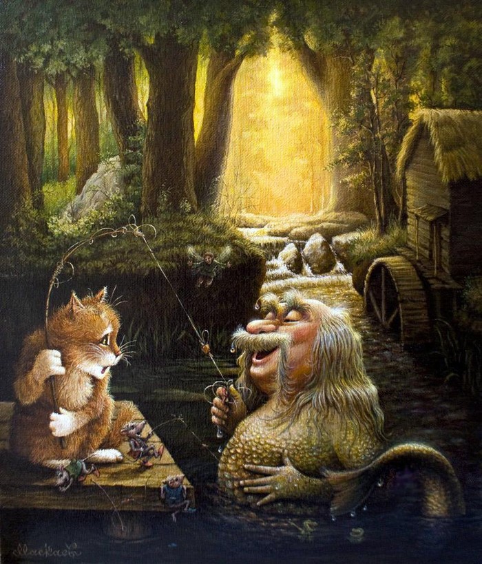 Добрые котосказки художника Александра Маскаева Добрые котосказки художника Александра Маскаева отдых