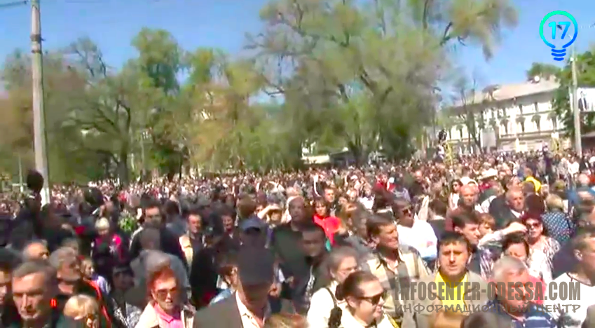 Более 5 тыс. одесситов собрались под лозунгами «Парубий - убийца»