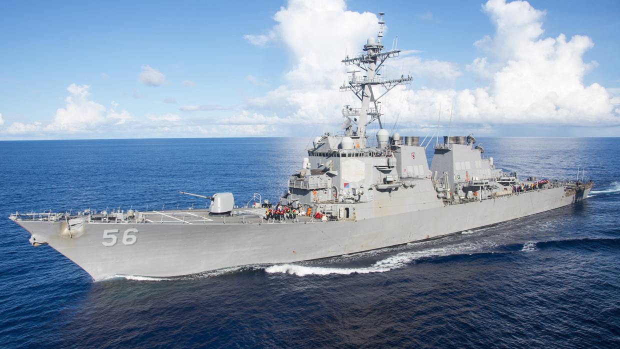 Sohu: Вашингтону пришлось оправдываться за бегство эсминца ВМС США из российских вод
