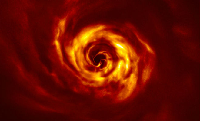 Зарождение новой планеты: ученые показали явление, зафиксированное телескопом