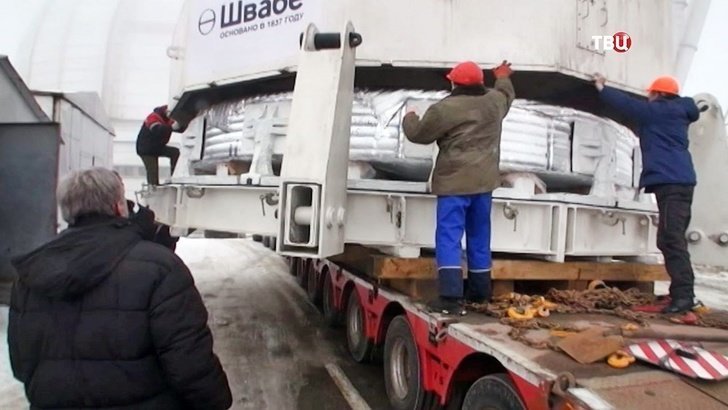 В Карачаево-Черкесию доставили зеркало для самого большого телескопа в Европе Буково, телескоп, фоторепортаж