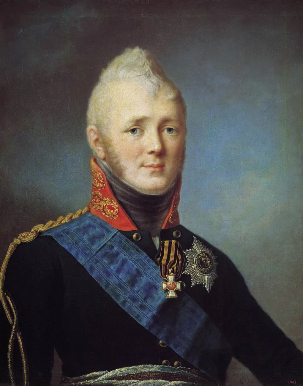 Степан Щукин. Портрет Александра I. Начало 1800-х. Государственный Русский музей, Санкт-Петербург