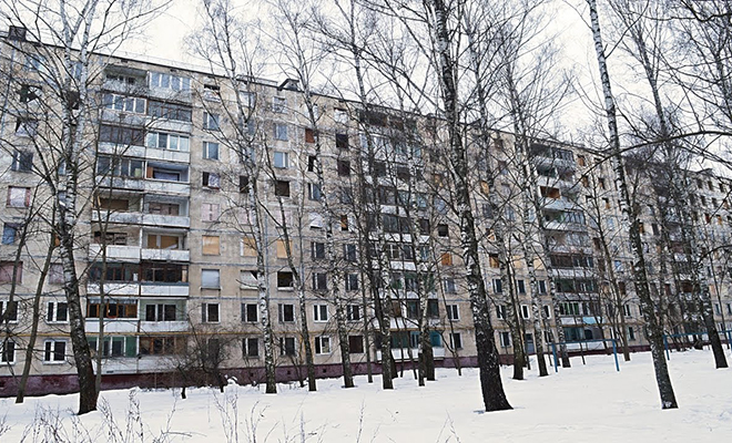 На севере Москвы люди увидели пустую многоэтажку. Подведен свет и вода, а квартиры стоят пустые г,Москва [1405113],Культура,ул,Парковая [1411549]