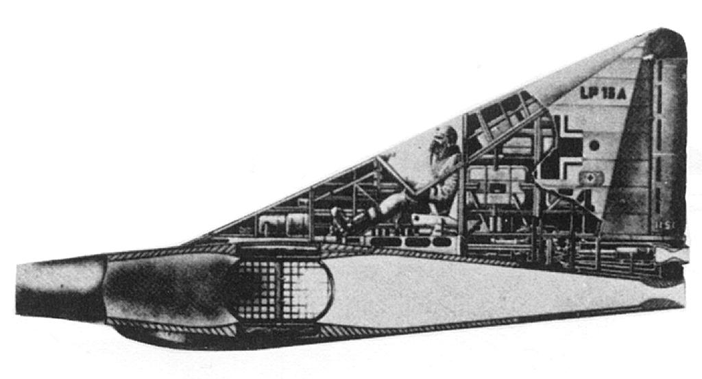Экспериментальный перехватчик «Третьего рейха» , котрый летал ... на угле Lippisch P,13a,история,Мужское,наука,Сверхзвуковые самолеты,третий рейх