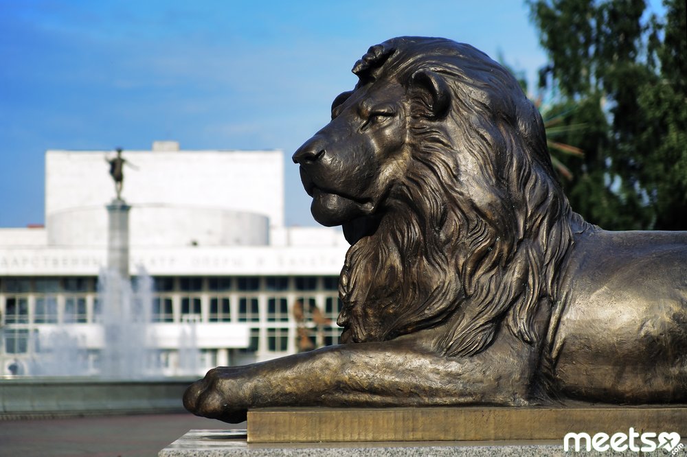 Krasnoyarsk in winter