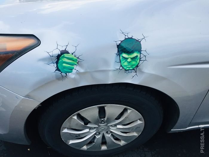 Альтернативный ремонт автомобиля после аварии 