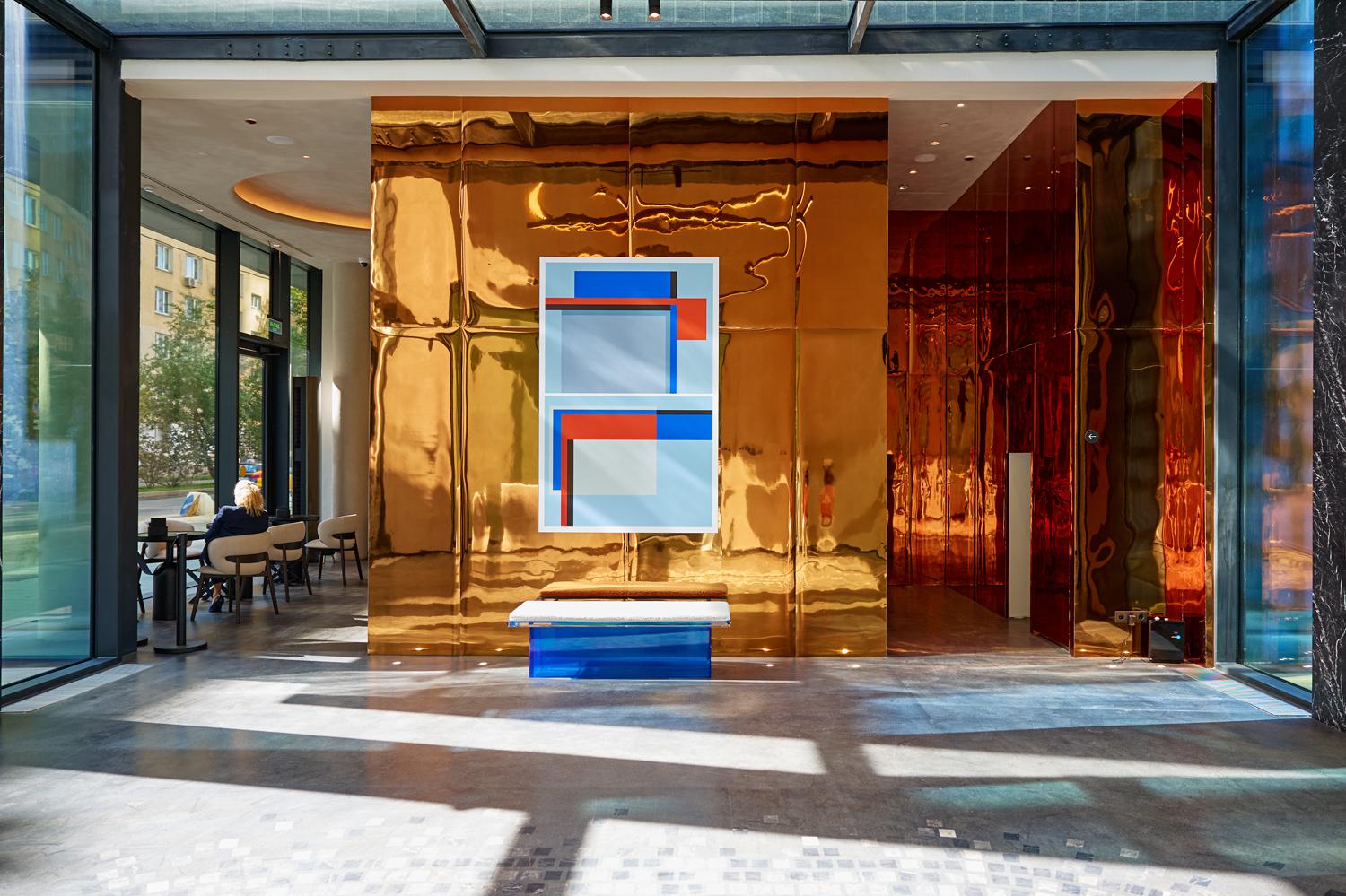 Лобби жилого комплекса Symphony 34