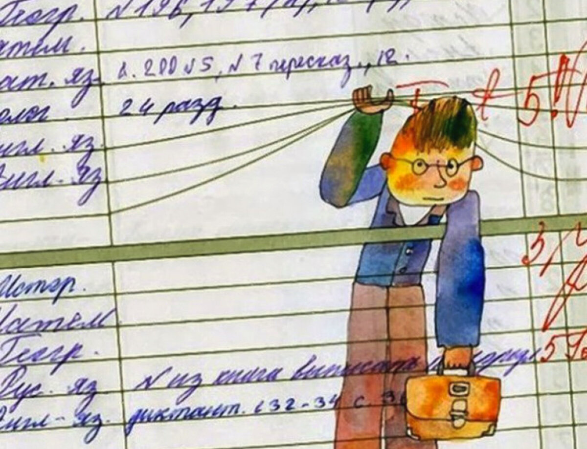 Рисунки в дневник школьный