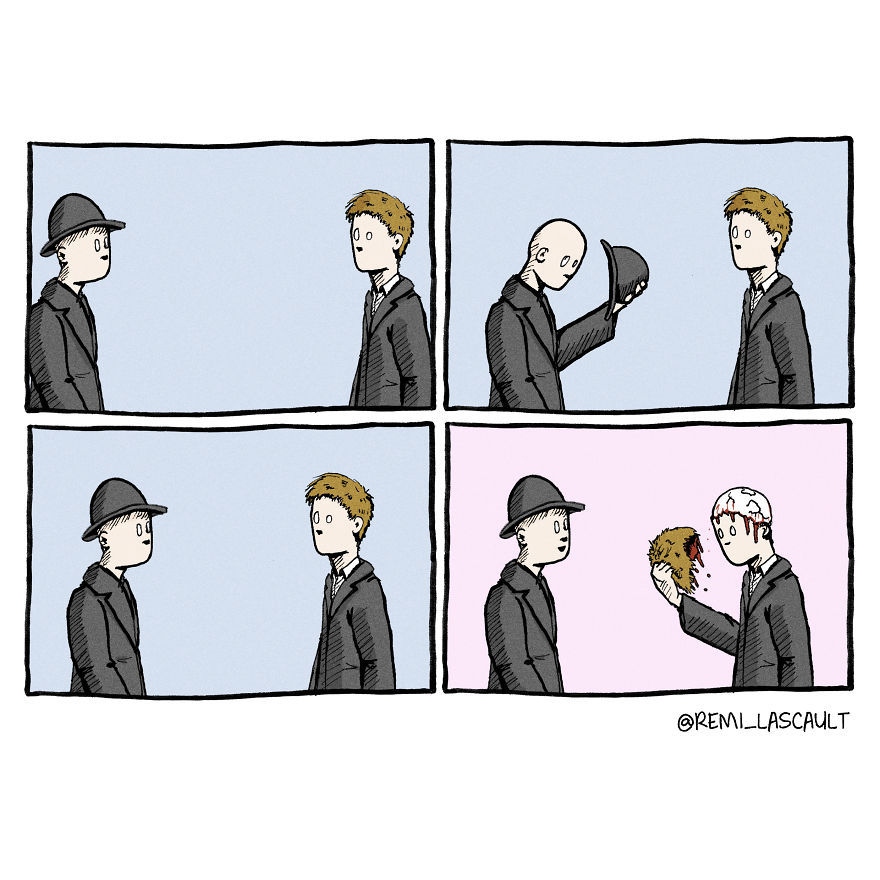 10+ дурацких комиксов для людей, у которых очень чёрное чувство юмора 10+ дурацких комиксов для людей, у которых очень чёрное чувство юмора