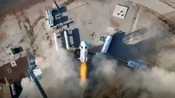 Шесть новых гражданских астронавтов Blue Origin установили личные рекорды в космосе