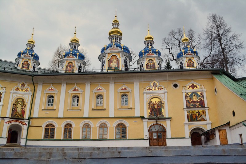 Храм Успения Богородицы. Псково-Печорский монастырь.