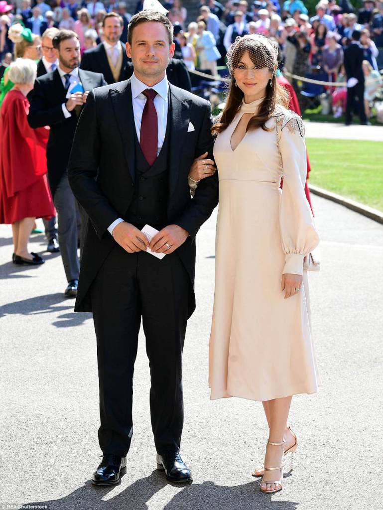 Patrick J. Royal Wedding Adams and Troian Bellisario