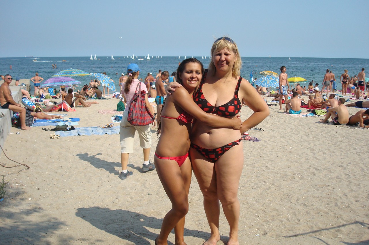 Женщины на российских пляжах