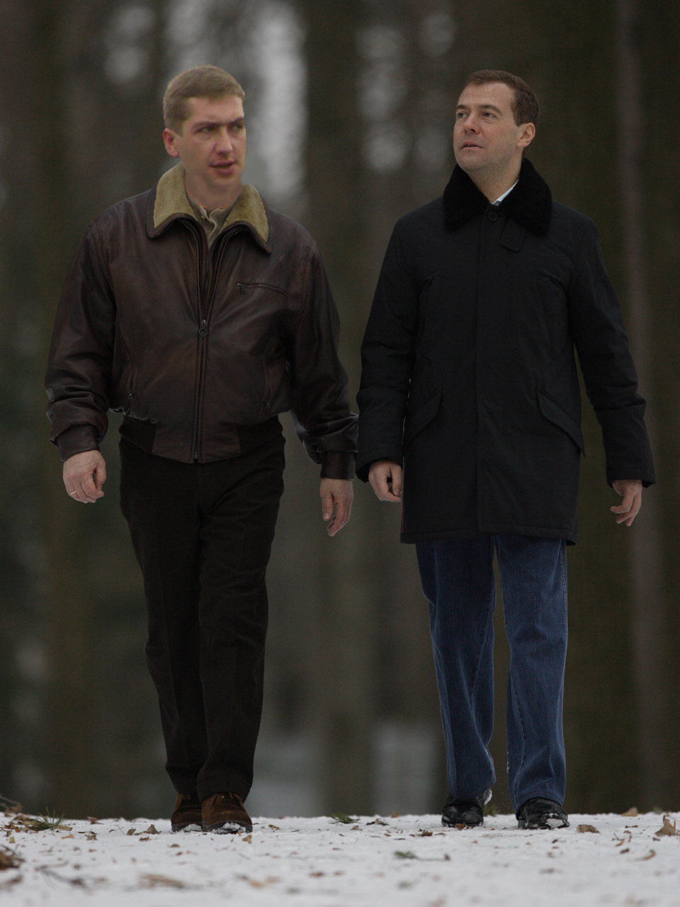Путин и Медведев 2007
