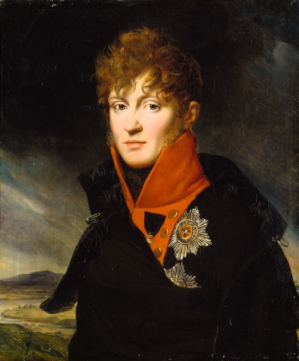 «Герцог Фридрих Людвиг Мекленбург-Шверинский», худ. Франсуа Жерар, 1807 год