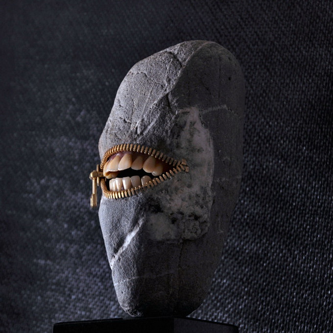 Необычные скульптуры из камней 