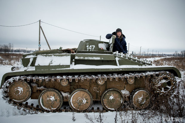 Домашний Т-60: как белорус собрал собственный танк СССР, беларусы, минск, новости, танк Т-60