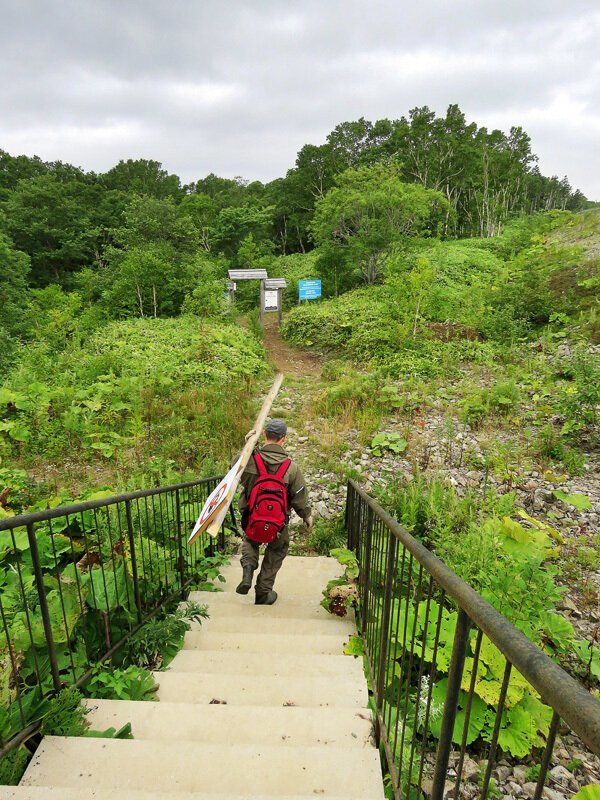 Кунашир: мыс Столбчатый Кунашир: мыс Столбчатый