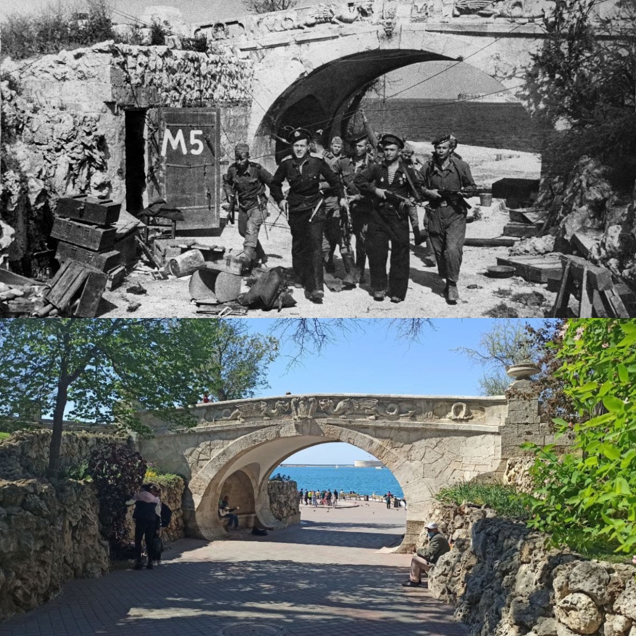 Севастополь в 1944 году и 2021-м: каким был город после войны и каким стал в составе РФ