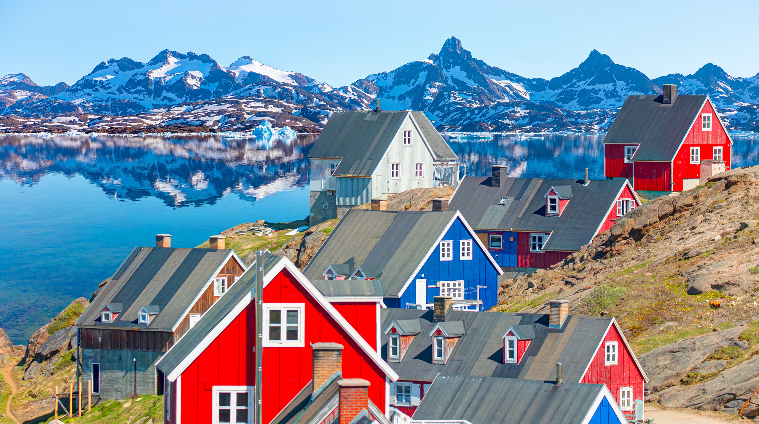 Гренландия: ледяное сердце Арктики, за которым  всегда охотились нации Гренландии, остров, острова, Гренландия, ГренландииФото, викингов, когда, около, Гренландию, которая, часть, находится, морских, право, составляет, почти, берега, сагам, летом, инуиты