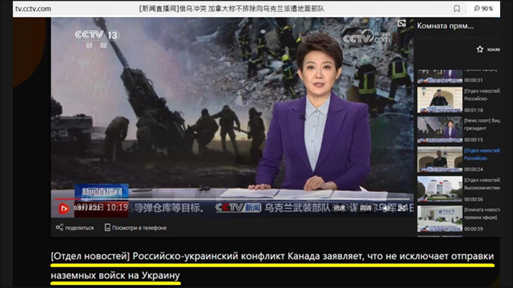 интернет-сайт tv.cctv.com (автоперевод)