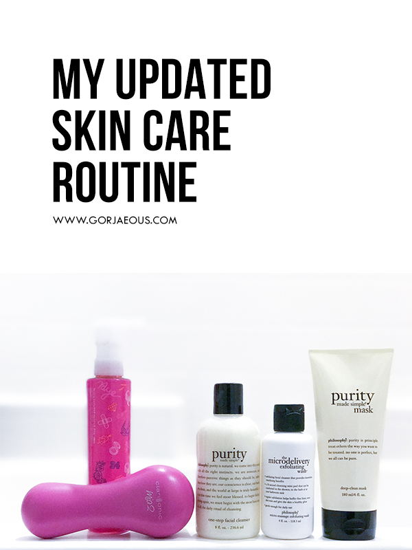 Updated Skin Care Routine Winter 2016 | SCATTERBRAIN