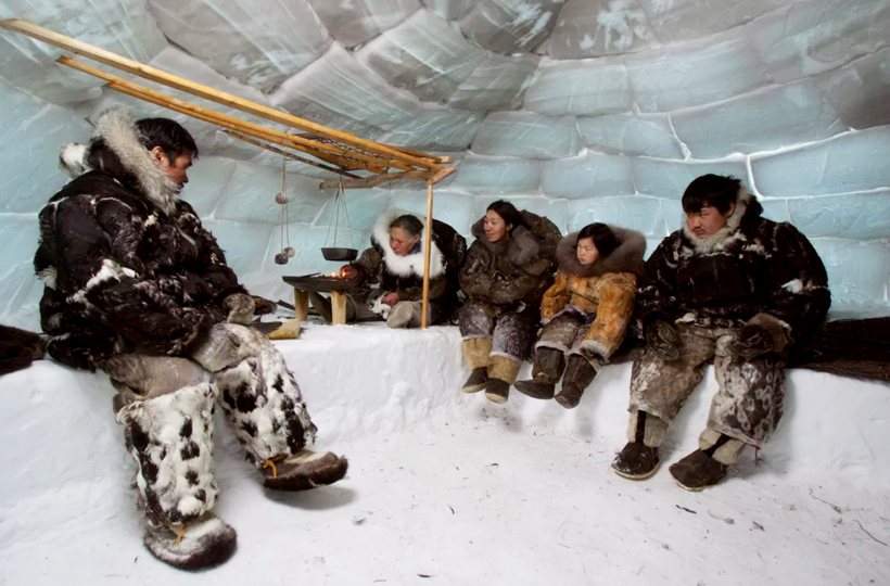 Как устроено иглу – зимнее жилище эскимосов архитектура,ремонт и строительство