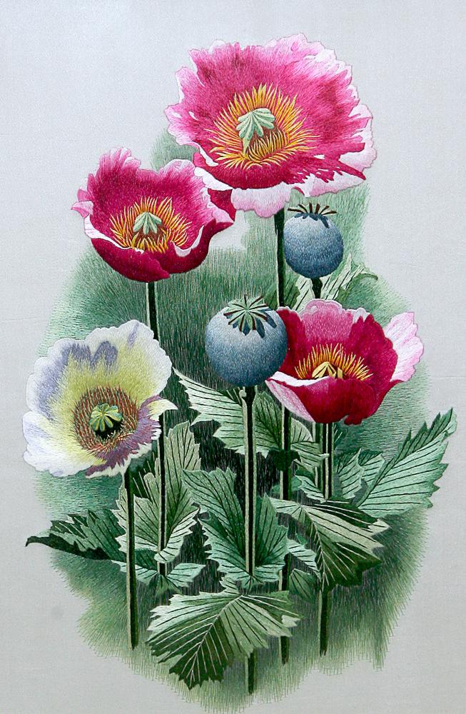 Вышивка шелком по шелку - жемчужина восточного искусства Вышивка шелком по шелку - жемчужина восточного искусства вышивка