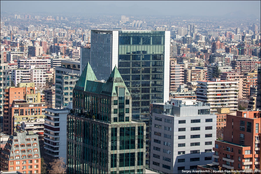 Sky Costanera - самое высокое здание в Латинской Америке